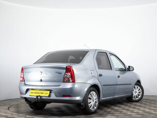 2012 Renault Logan I Рестайлинг, синий, 279000 рублей, вид 4