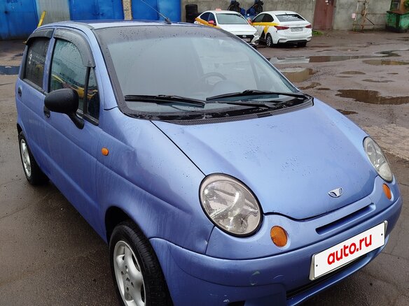 2007 Daewoo Matiz I Рестайлинг, синий, 280000 рублей - вид 5