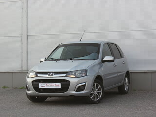 2013 Lada (ВАЗ) Kalina II, серебристый, 497000 рублей, вид 1