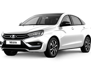 2026 Lada (ВАЗ) Vesta I Рестайлинг (NG), белый, 1581000 рублей, вид 1