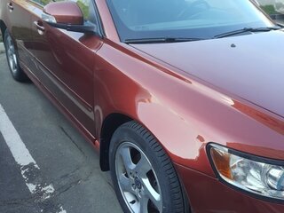 2011 Volvo S40 II Рестайлинг, красный, 1100000 рублей, вид 3