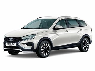 2025 Lada (ВАЗ) Vesta SW Cross I Рестайлинг (NG), белый, 2023000 рублей, вид 1