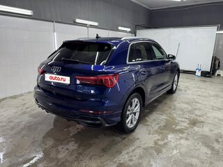 2021 Audi Q3 40 TFSI II (F3), синий, 3600000 рублей, вид 4