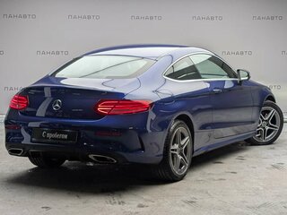 2018 Mercedes-Benz C-Класс 180 IV (W205) Рестайлинг, синий, 2725000 рублей, вид 3