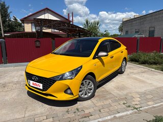 2020 Hyundai Solaris II Рестайлинг, жёлтый, 960000 рублей, вид 1