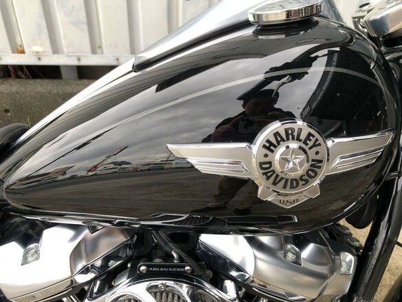 2017 Harley-Davidson Fat Boy, чёрный, 2150000 рублей - вид 16