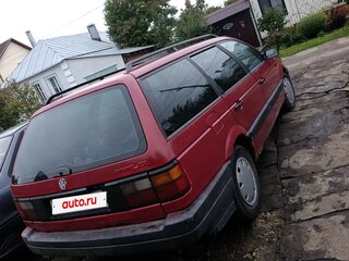 1992 Volkswagen Passat B3, красный, 150000 рублей, вид 2
