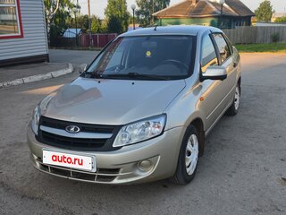 2013 Lada (ВАЗ) Granta I, бежевый, 210000 рублей, вид 1