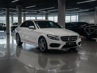 2017 Mercedes-Benz C-Класс 200 IV (W205), белый, 3340000 рублей, вид 2