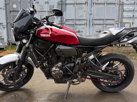 2018 Yamaha XSR700, пурпурный, 619000 рублей, вид 2
