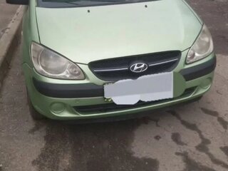 2008 Hyundai Getz I Рестайлинг, зелёный, 450000 рублей, вид 1