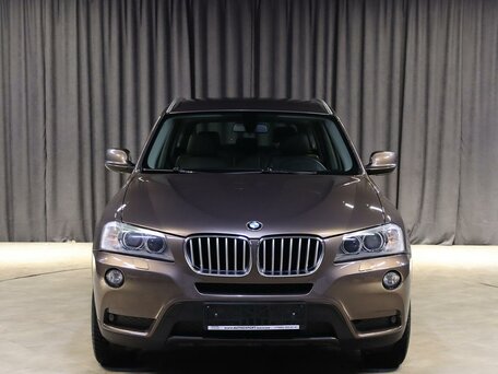 2013 BMW X3 28i xDrive II (F25), коричневый, 1449000 рублей, вид 2