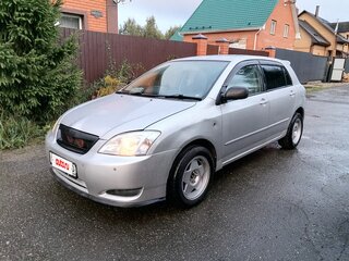 2003 Toyota Corolla Runx IX (E120, E130), серебристый, 480000 рублей, вид 1