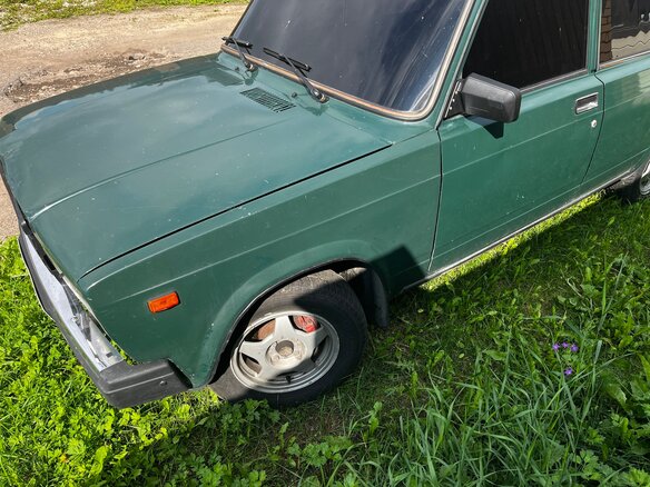 1998 Lada (ВАЗ) 2107, зелёный - вид 6