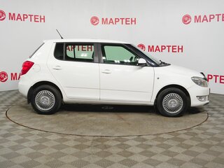 2012 Skoda Fabia II Рестайлинг, белый, 737000 рублей, вид 4