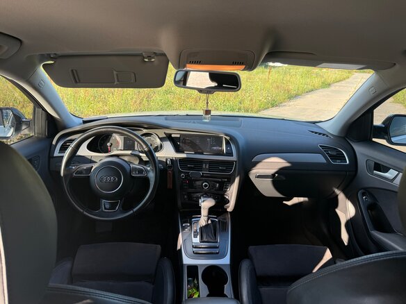 2013 Audi A4 IV (B8) Рестайлинг, белый - вид 9