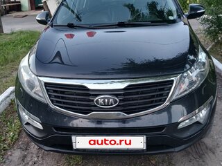 2012 Kia Sportage III, чёрный, 1095000 рублей, вид 2