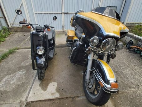 2005 Harley-Davidson Electra Glide, жёлтый, 550000 рублей, вид 4