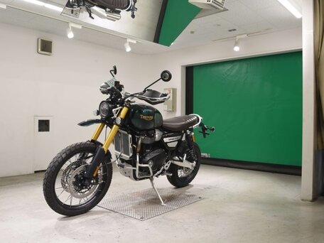 2021 Triumph Scrambler, зелёный, 1480000 рублей, вид 2