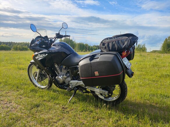 2000 Honda XL650V Transalp, чёрный, 455000 рублей - вид 7