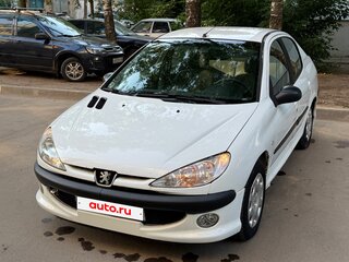 2007 Peugeot 206, белый, 230000 рублей, вид 1