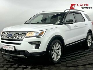 2018 Ford Explorer V Рестайлинг, белый, 2950000 рублей, вид 2