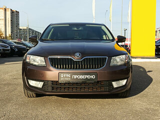 2014 Skoda Octavia III (A7), коричневый, 915000 рублей, вид 2