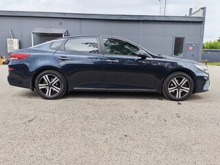 2019 Kia Optima IV Рестайлинг, синий, 1790000 рублей, вид 3