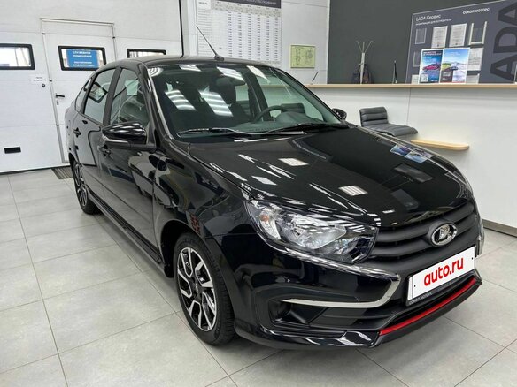 2026 Lada (ВАЗ) Granta I Рестайлинг, чёрный, 1409000 рублей - вид 2
