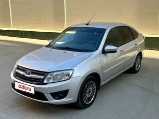 2015 Lada (ВАЗ) Granta I, серебристый, 520000 рублей, вид 1