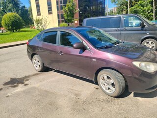2008 Hyundai Elantra IV (HD), пурпурный, 425000 рублей, вид 2