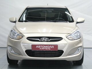 2012 Hyundai Solaris I, бежевый, 860000 рублей, вид 4