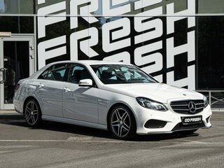 2014 Mercedes-Benz E-Класс 200 IV (W212, S212, C207) Рестайлинг, белый, 2480000 рублей, вид 1
