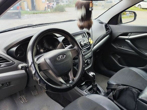 2016 Lada (ВАЗ) Vesta I, серый, 750000 рублей - вид 5