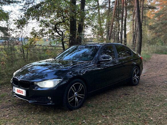 2014 BMW 3 серии 316i VI (F3x), чёрный - вид 1