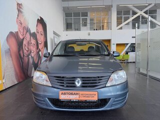 2013 Renault Logan I Рестайлинг, синий, 419000 рублей, вид 2