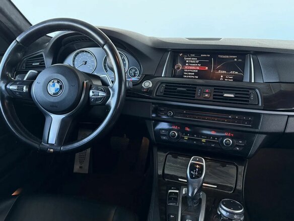 2016 BMW 5 серии 528i xDrive VI (F10/F11/F07) Рестайлинг, чёрный, 1890000 рублей - вид 10
