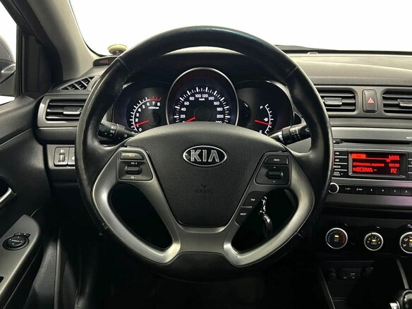 2016 Kia Rio III Рестайлинг, серый - вид 15