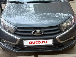 2019 Lada (ВАЗ) Granta I Рестайлинг, серебристый, 465000 рублей, вид 4