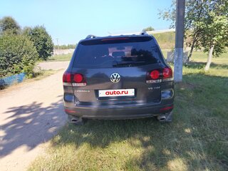 2008 Volkswagen Touareg I Рестайлинг, чёрный, 1050000 рублей, вид 3