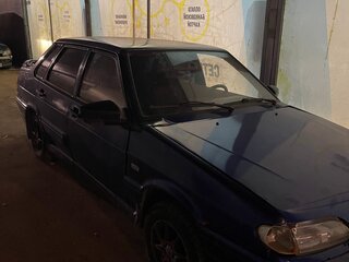 2002 Lada (ВАЗ) 2115, синий, 100000 рублей, вид 1