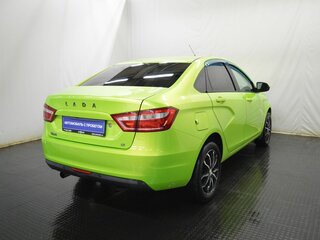 2017 Lada (ВАЗ) Vesta I, зелёный, 838000 рублей, вид 5