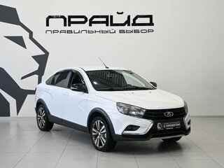 2019 Lada (ВАЗ) Vesta Cross I, белый, 999900 рублей, вид 5