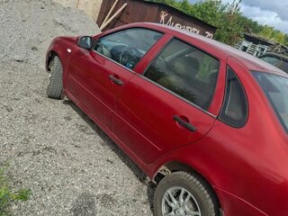 2005 Lada (ВАЗ) Kalina I, красный, 135000 рублей, вид 4