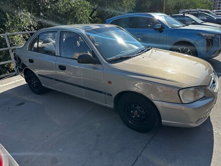 2009 Hyundai Accent ТагАЗ II, бежевый, 350000 рублей, вид 3