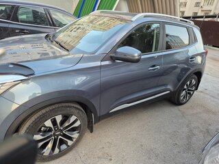 2021 Chery Tiggo 4 I Рестайлинг, серый, 1370000 рублей, вид 5