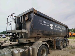 2021 Grunwald Полуприцеп самосвальный, серый, 1665000 рублей, вид 1