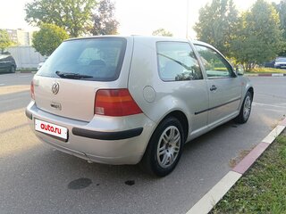 1999 Volkswagen Golf IV, серебристый, 260000 рублей, вид 5