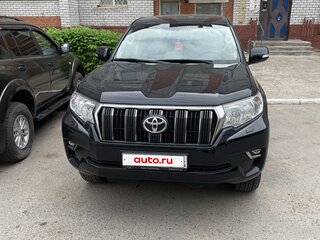 2019 Toyota Land Cruiser Prado 150 Series Рестайлинг 2, чёрный, 4800000 рублей, вид 2