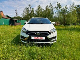 2024 Lada (ВАЗ) Vesta SW I Рестайлинг (NG), белый, 1450000 рублей, вид 3